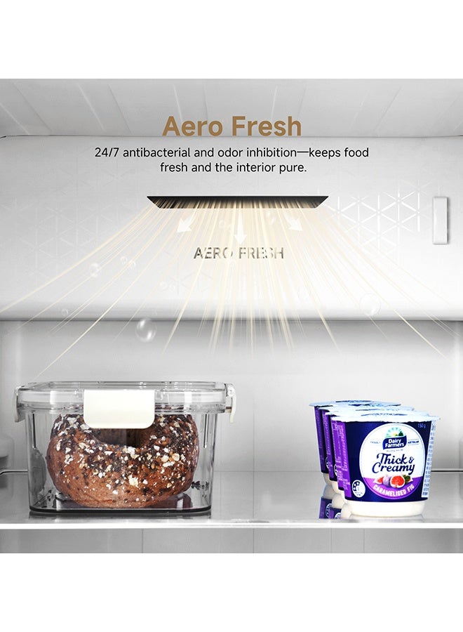 دريم ثلاجة فريزر مزدوجة الباب بسعة 808 لتر إجمالي و 622 لتر صافي، ضاغط عاكس، بدون صقيع، تدفق هواء متعدد - Image 4