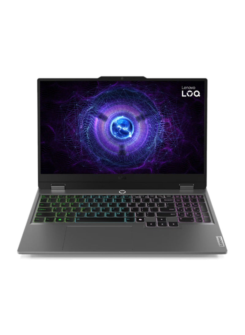 لينوفو لابتوب ألعاب LOQ 15IRX9 بشاشة 15.6 بوصة Full HD (1920x1080) بتردد 144Hz، مع معالج Core i7-13650HX/16GB RAM DDR5/512GB SSD/6GB Nvidia GeForce RTX 3050/نظام DOS (بدون ويندوز) - Image 1