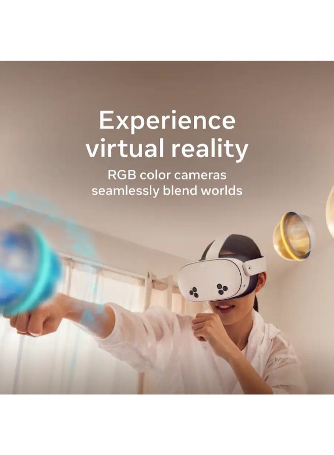 Meta Quest 3S 128GB — The Walking Dead: Saints & Sinners Bundle — Dive into Virtual Reality - White white - Image 5