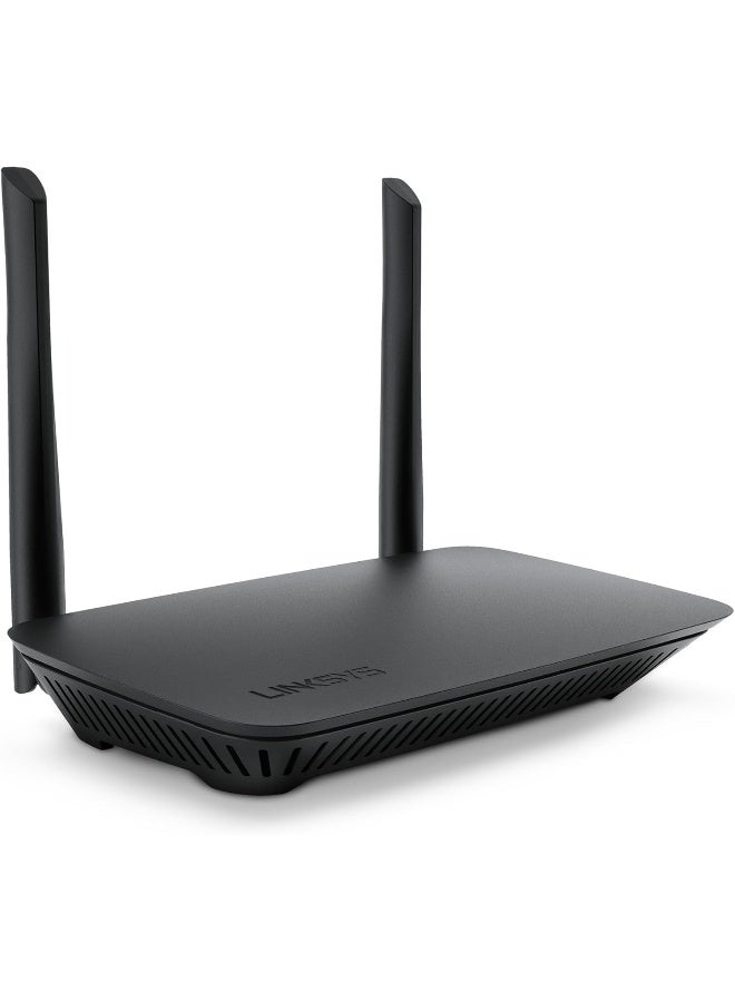 LINKSYS WiFi 5 Router with 1,500 Sq. ft Coverage, Supports 20+ Devices, Speeds up to 1.2Gbps - 2024 Release black - Image 1