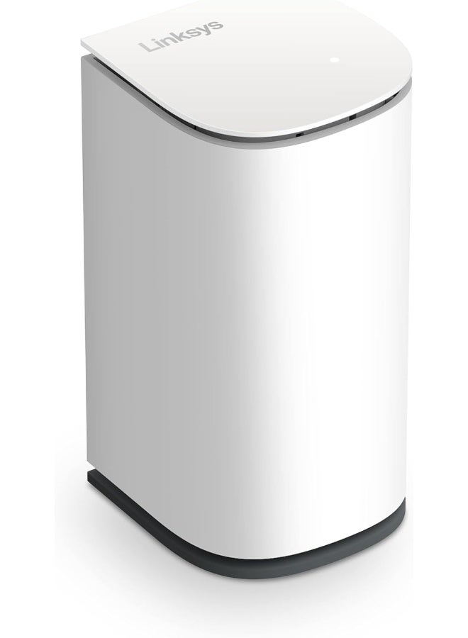 LINKSYS Velop Micro Mesh WiFi 6 Node Dual Band AX3000 - High-Speed Cognitive Mesh System with 2.5 Gbps, Coverage up to 2,000 sq. ft. for 75 Devices - White white - Image 1