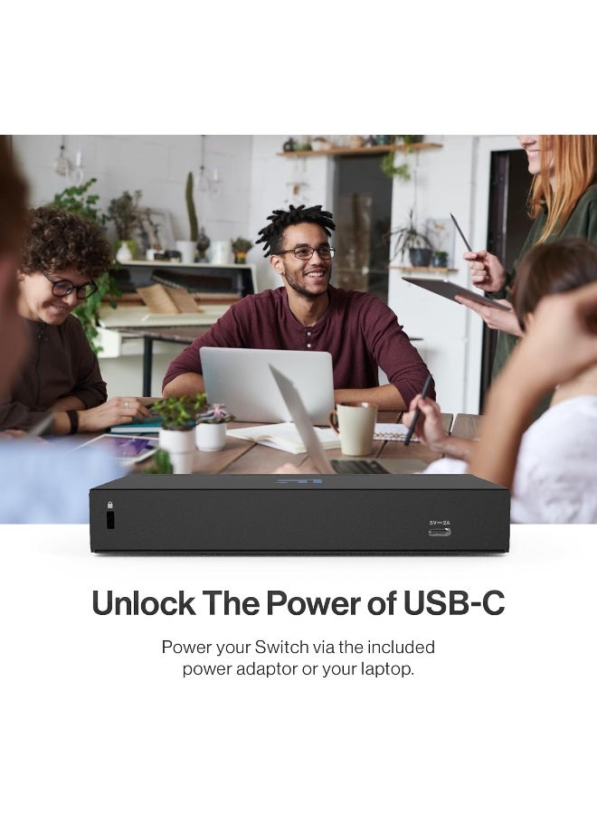 LINKSYS 8-Port 2.5G Multi-Gig Unmanaged Switch - Energy-Efficient Ethernet with Fanless Design black - Image 5