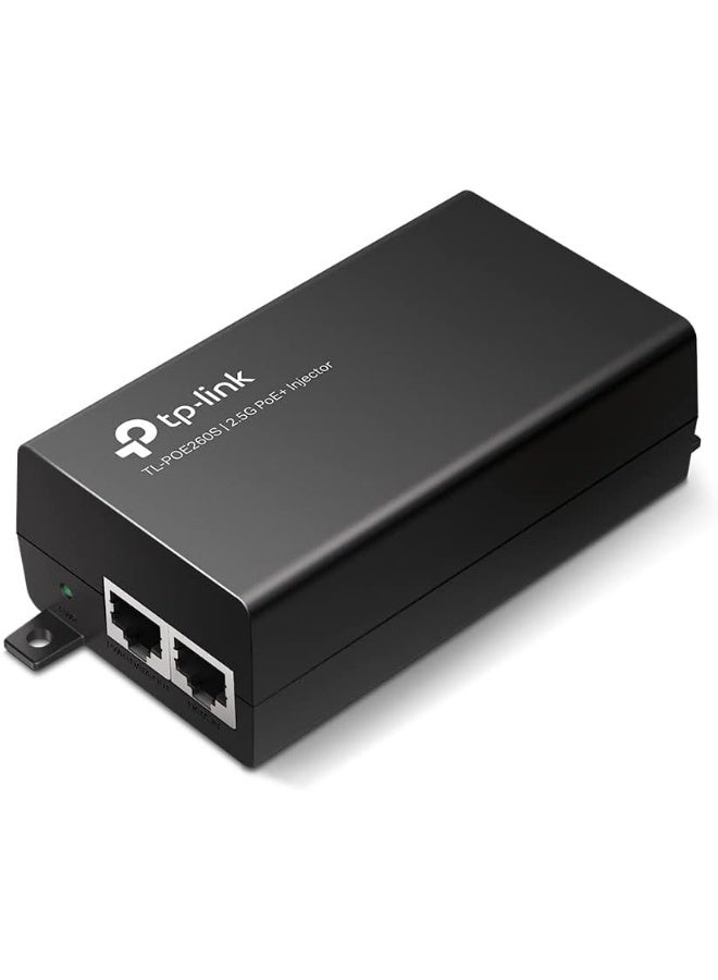 تي بي لينك TL-POE260S 2.5G محقن PoE+ مع منفذي إيثرنت مزدوجين - Image 1