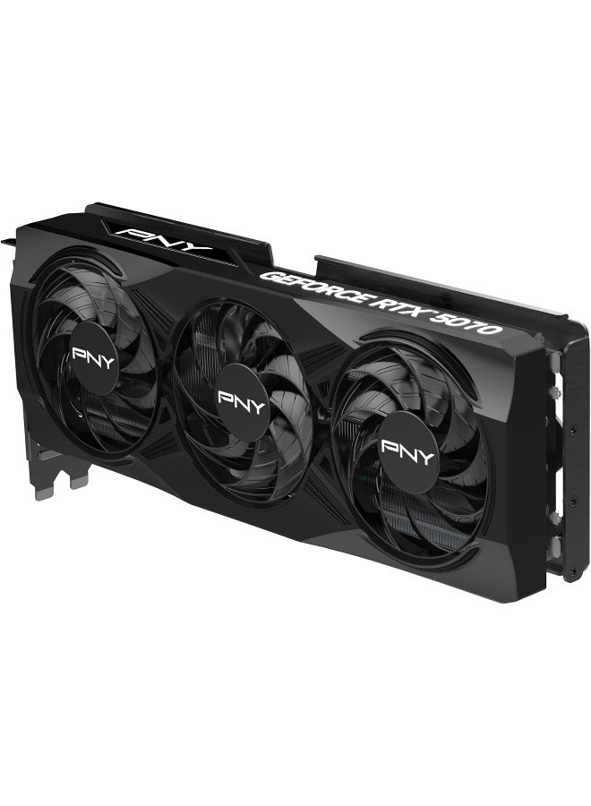 بي إن واي بطاقة الرسوميات GeForce RTX 5070 12GB OC DLSS 4 ثلاثية المراوح - Image 4