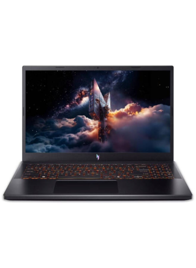 أيسر Nitro V15 (Upgraded Version) Gaming Laptop With 15.6 Inch Full HD (1920X1080) Display, Core i9- 13900H Processor/ 16GB RAM DDR5/ 512GB SSD/8GB Nvidia GeForce RTX 5050 Graphics/Windows 11/ English/Arabic Black - Image 1