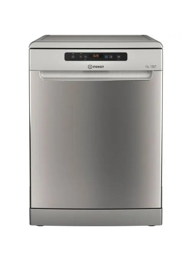 Indesit Dishwasher , 14 Persons Grey - DFO 3C23 AX DFO3C23AX silver - Image 2