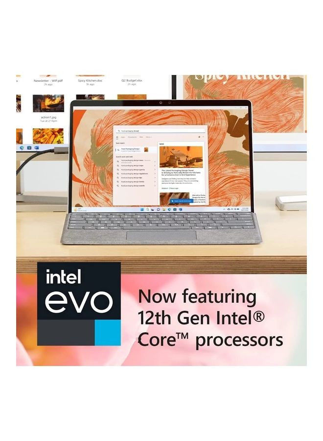 Microsoft Renewed - Surface Pro 9 Laptop With 13-Inch PixelSense Display, Core i5-1235U Processor/8GB RAM/256GB SSD/Integrated Graphics/Windows 11 Home English Platinum - Image 5