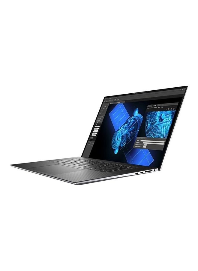 ديل Renewed - Precision 5750 Laptop With 17.3-Inch Workstation Full HD Display, Core i7-10750H Processor/32GB RAM/512GB SSD/NVIDIA Quadro Graphics Card/Windows 10 Pro English Gray - Image 3