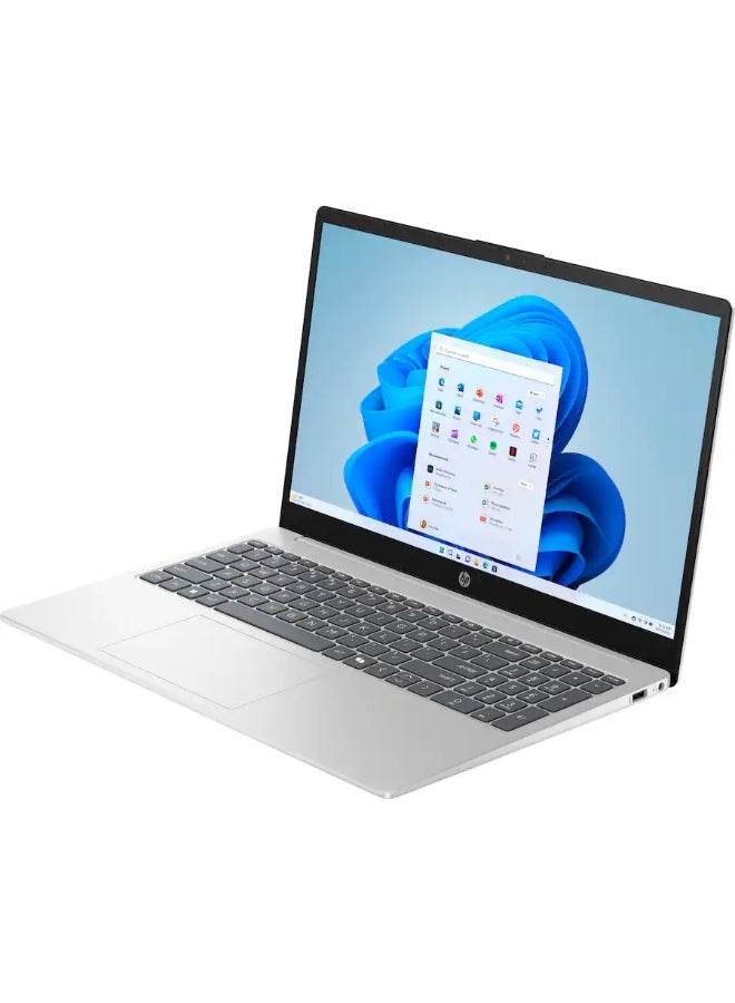 HP 15-FD0127DX Laptop -  15.6" Full HD Touch-Screen Laptop, Intel 13th Gen Core i7- 1355U, 16GB Memory,  512GB SSD, Intel Iris Xe Graphics, Window 11 Home English Natural Silver - Image 2