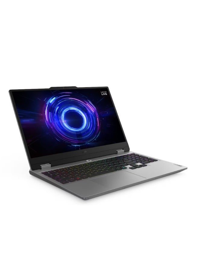 Lenovo LOQ 83JE002KUS Laptop –  15.6 Inch FHD IPS 144 Hz Display, Intel i5-13450HX, 16GB RAM,  512GB SSD, NVIDIA GeForce RTX 5050 8GB, Integrated Graphics, English Keyboard, Windows 11 Home English Luna Grey - Image 2