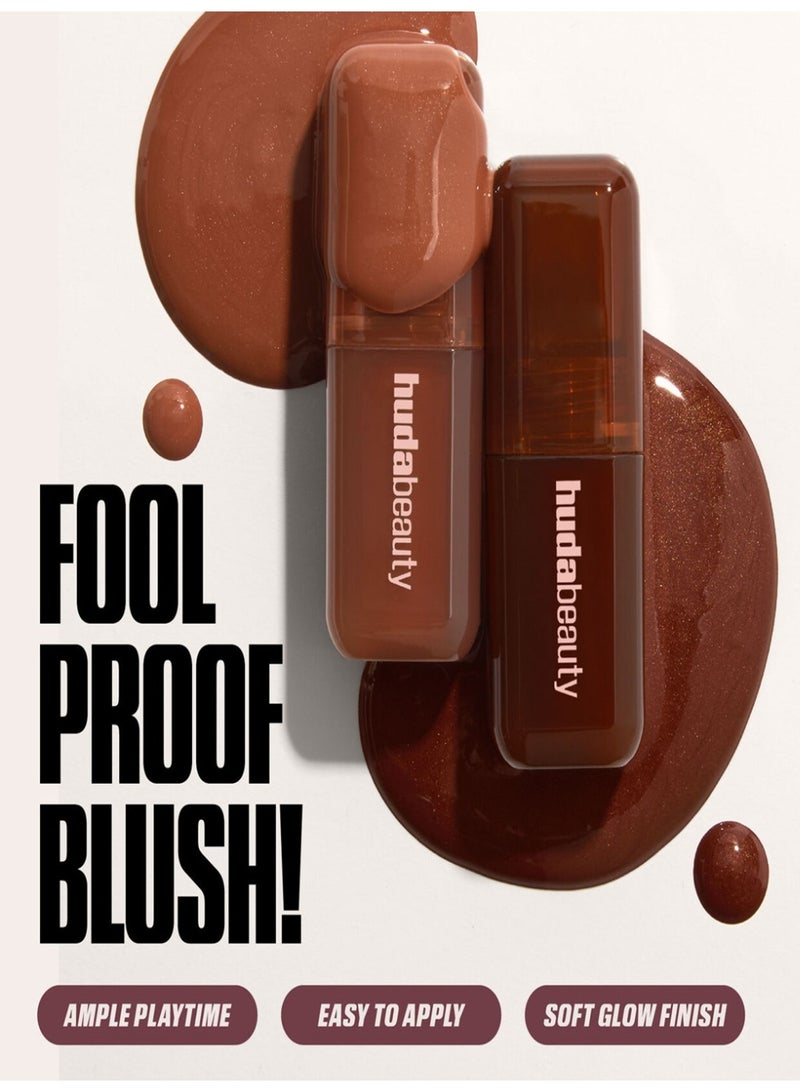 Huda Beauty Blush Filter Liquid Blush – Coco Loco Reddish Brown - Image 2