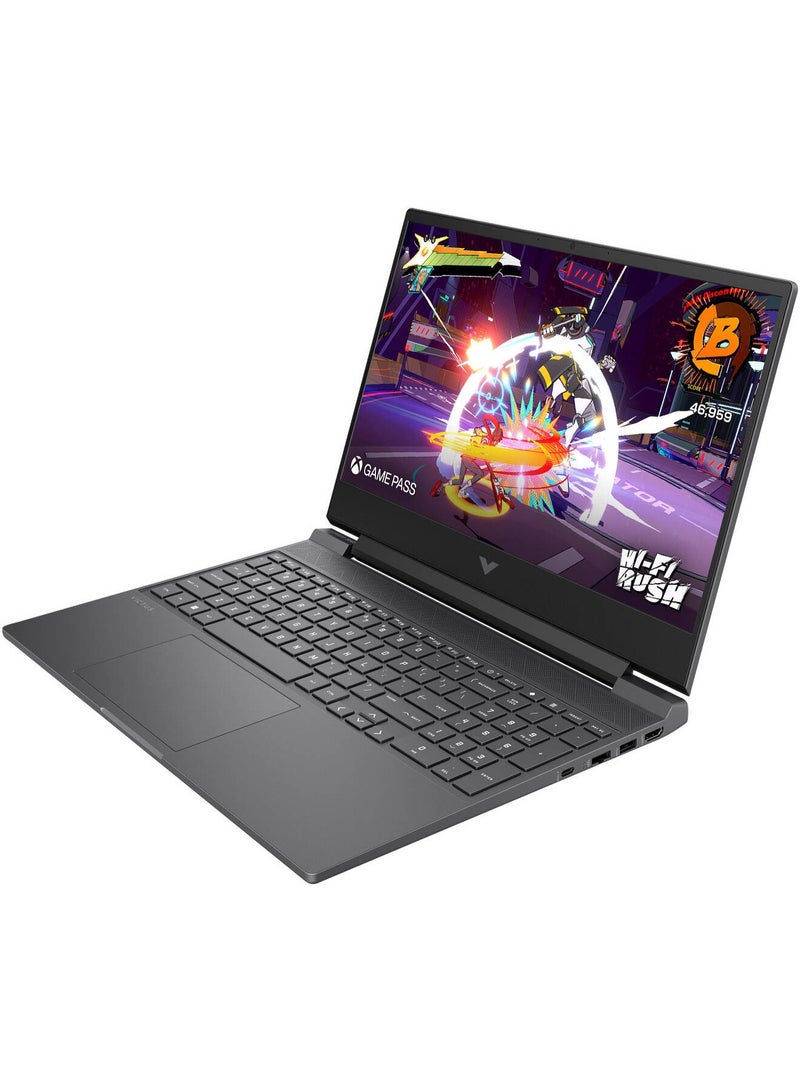 HP 15-fa2082wm Victus Gaming Laptop With 15.6" FHD IPS 144Hz Display, Intel Core i5-13420H Processor/16GB RAM/512GB SSD/GeForce RTX 4050 6GB GPU/Windows 11 Home English Mica Silver - Image 3