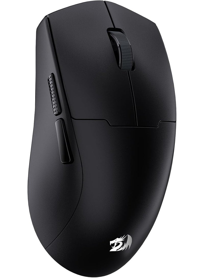 ريدراجون ماوس الألعاب اللاسلكي M918 PRO بثلاثة أوضاع، وزن 49 جرام، دقة 26K DPI مع تصميم مريح، أزرار قابلة للبرمجة بالكامل، البرنامج يدعم تخصيص الأزرار وDPI - Image 1