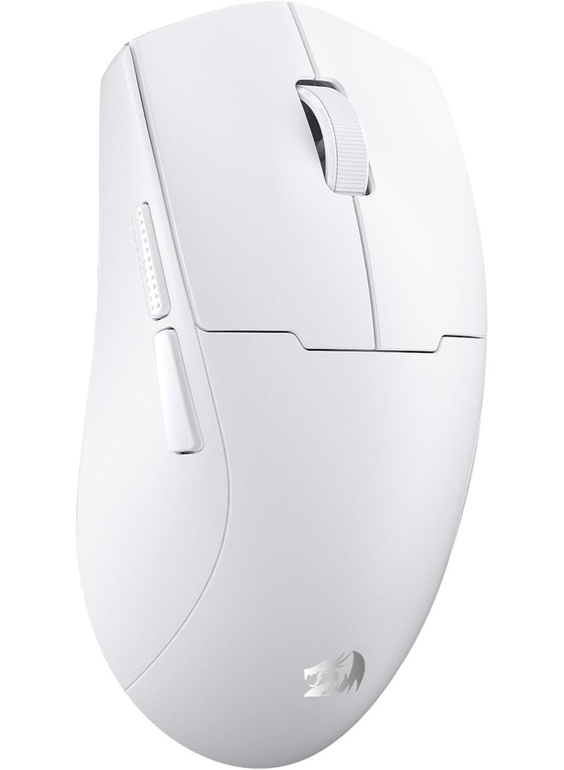 ريدراجون ماوس الألعاب اللاسلكي M918 PRO بثلاثة أوضاع، وزن 49 جرام، دقة 26K DPI، ماوس مخصص للاعبين مع تصميم مريح، أزرار قابلة للبرمجة بالكامل، البرنامج يدعم تخصيص الأزرار وDPI. - Image 1