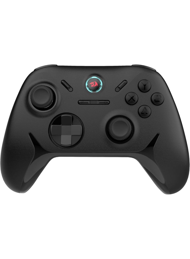 ريدراجون جهاز تحكم الألعاب اللاسلكي Tophis G821 مع عصي تحكم ثلاثية الأبعاد بتأثير هول، وظيفة توربو، اهتزاز مزدوج المحرك، إضاءة RGB، اتصال لاسلكي 2.4GHz و USB-C سلكي، دعم متعدد المنصات للكمبيوتر الشخصي، PS3، نينتندو سويتش، وأندرويد - Image 1