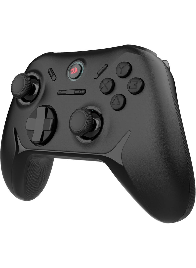 ريدراجون جهاز تحكم الألعاب اللاسلكي Tophis G821 مع عصي تحكم ثلاثية الأبعاد بتأثير هول، وظيفة توربو، اهتزاز مزدوج المحرك، إضاءة RGB، اتصال لاسلكي 2.4GHz و USB-C سلكي، دعم متعدد المنصات للكمبيوتر الشخصي، PS3، نينتندو سويتش، وأندرويد - Image 2