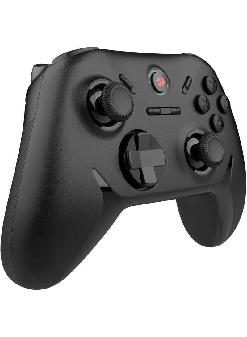 ريدراجون جهاز تحكم الألعاب اللاسلكي Tophis G821 مع عصي تحكم ثلاثية الأبعاد بتأثير هول، وظيفة توربو، اهتزاز مزدوج المحرك، إضاءة RGB، اتصال لاسلكي 2.4GHz و USB-C سلكي، دعم متعدد المنصات للكمبيوتر الشخصي، PS3، نينتندو سويتش، وأندرويد - Image 3