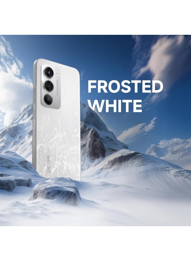 Xiaomi Redmi 15 5G Frosted White 8GB + 256GB | Segment's Largest 7000mAhA Battery | Segment's Largest Display 17.53cm(6.9) Up to 144Hz | Snapdragon 6s Gen 3 | 18W Reverse Charging | 50MP AI Dual Camera - Indian Version - Image 5