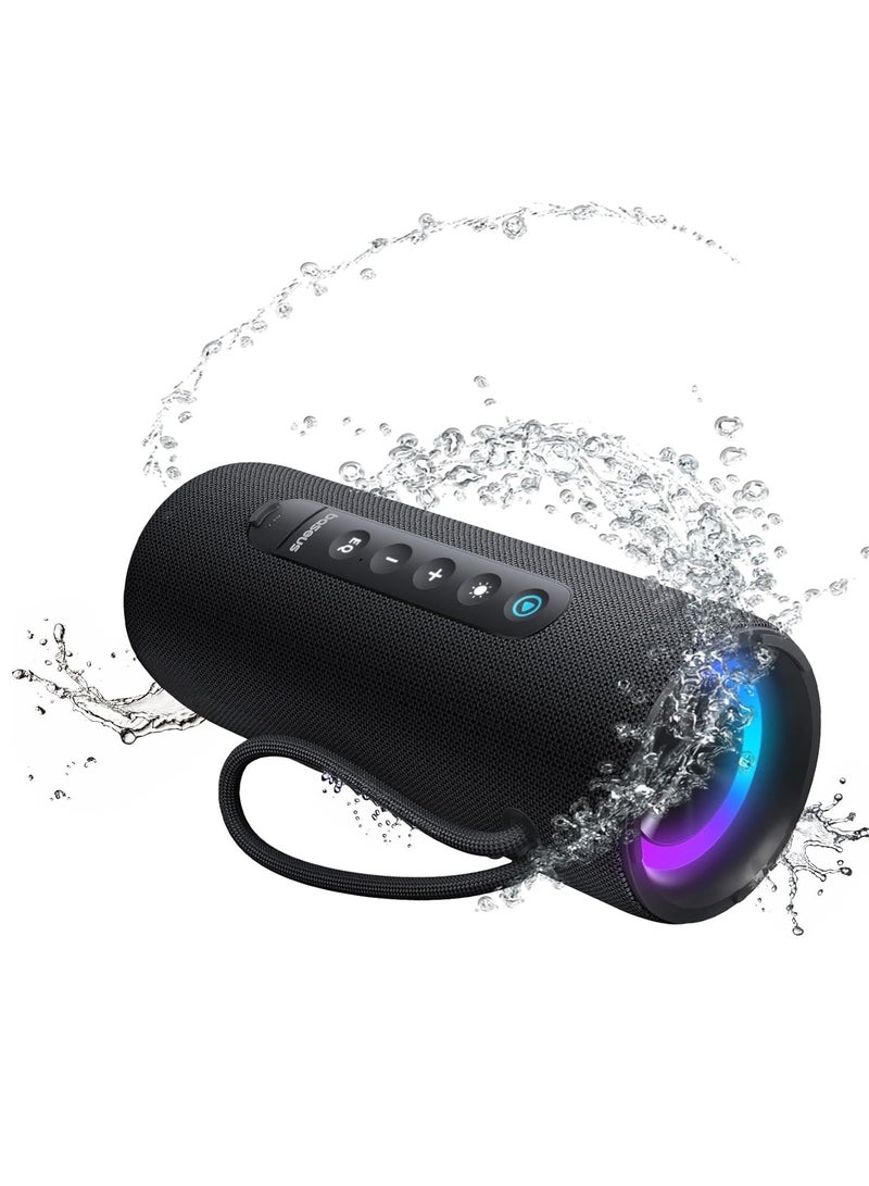 بيسوس OS-Baseus AeQur VO20 Portable Wireless Speaker Cluster Black - Image 1