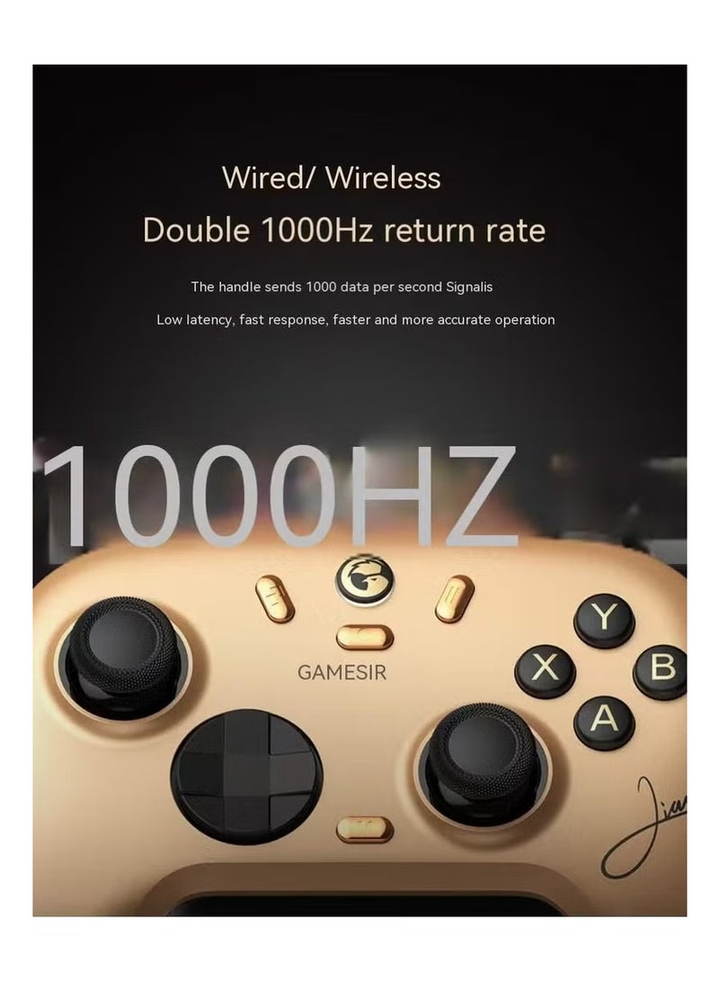 جيم سير نوفا 2 لايت وحدة تحكم ألعاب لاسلكية | بلوتوث و 2.4G لوحدة التحكم للكمبيوتر/سويتش/ستيم/أندرويد/iOS | عصي تحكم وتأثير هول، استبيان سلكي 1000Hz، أزرار خلفية – إصدار مخصص من شياوهاي - Image 5