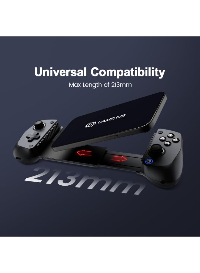 جيم سير وحدة تحكم الألعاب المحمولة اللاسلكية بلوتوث X5s | عصا تحكم بتأثير هول، وحدة تحكم خفيفة الوزن للهواتف لأجهزة Switch 2/Switch/Android/iPhone/iPad Mini - Image 3