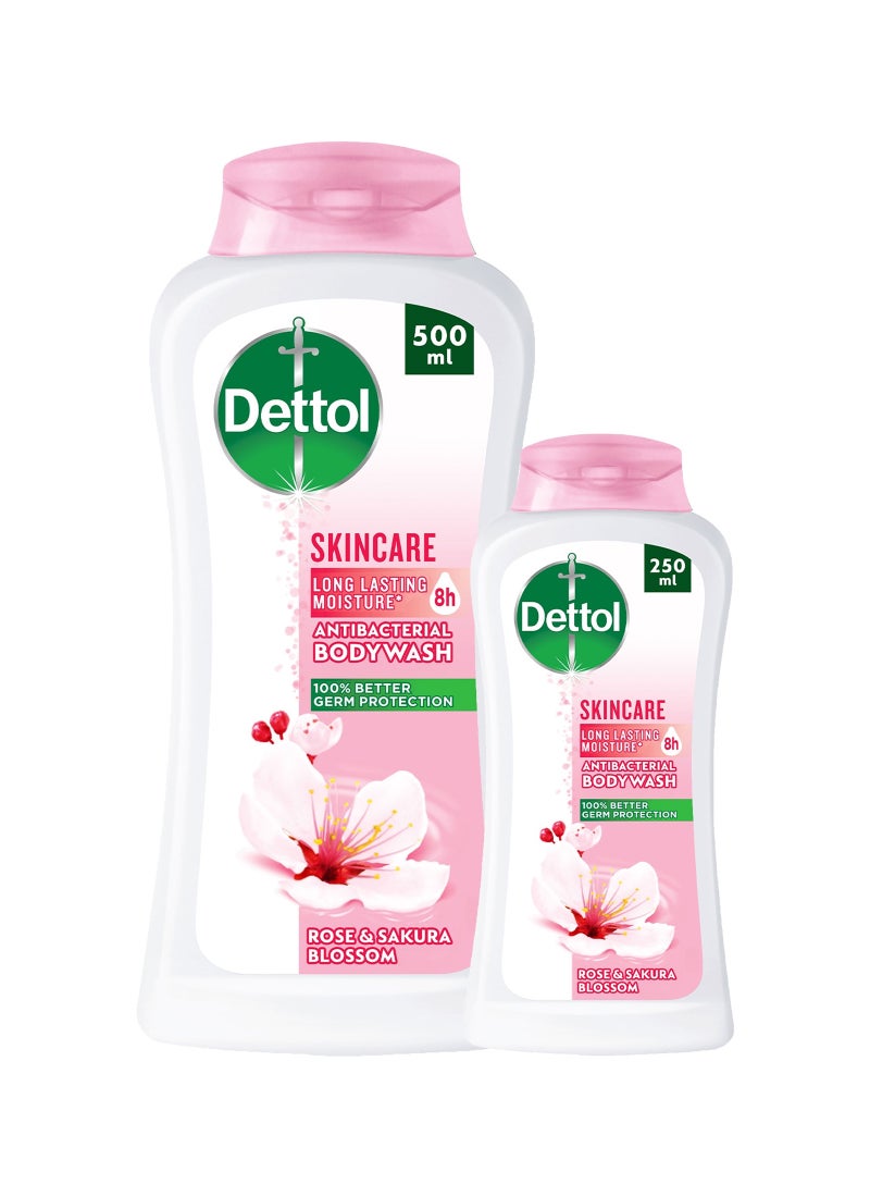 ديتول جل استحمام للعناية بالبشرة برائحة الورد وزهرة الساكورا - Image 1