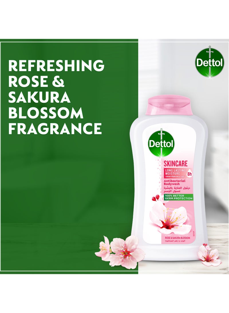 ديتول جل استحمام للعناية بالبشرة برائحة الورد وزهرة الساكورا - Image 5