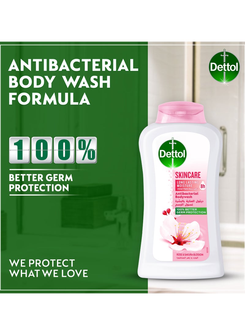 ديتول جل استحمام للعناية بالبشرة برائحة الورد وزهرة الساكورا - Image 2