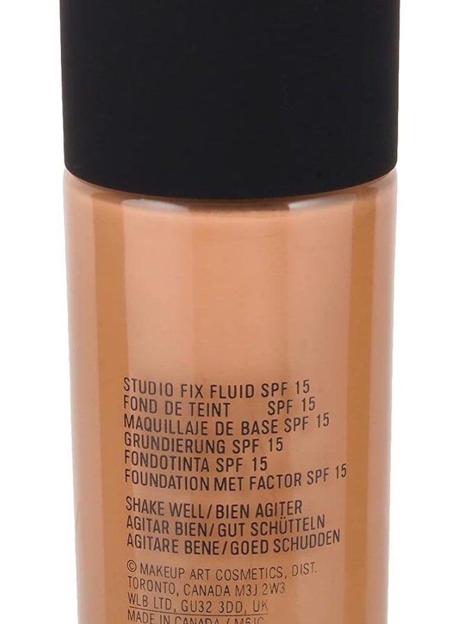 MAC Studio Fix Fluid Foundation SPF 15 - NC35 - Image 3
