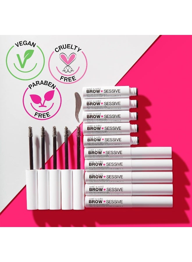 Wet N Wild Brow-Sessive Eyebrow Shaping Gel - brown - Image 3