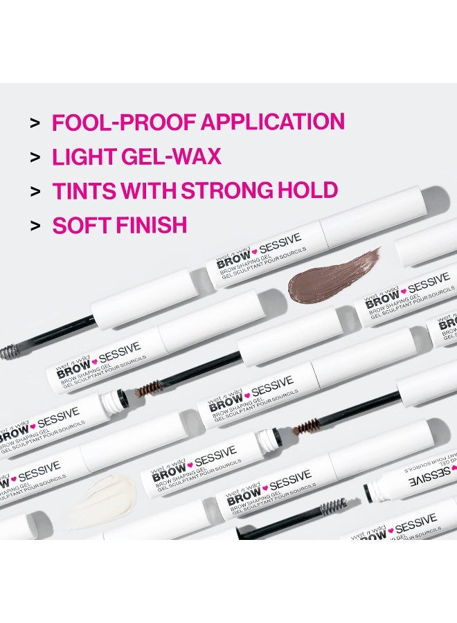 Wet N Wild Brow-Sessive Eyebrow Shaping Gel - brown - Image 4