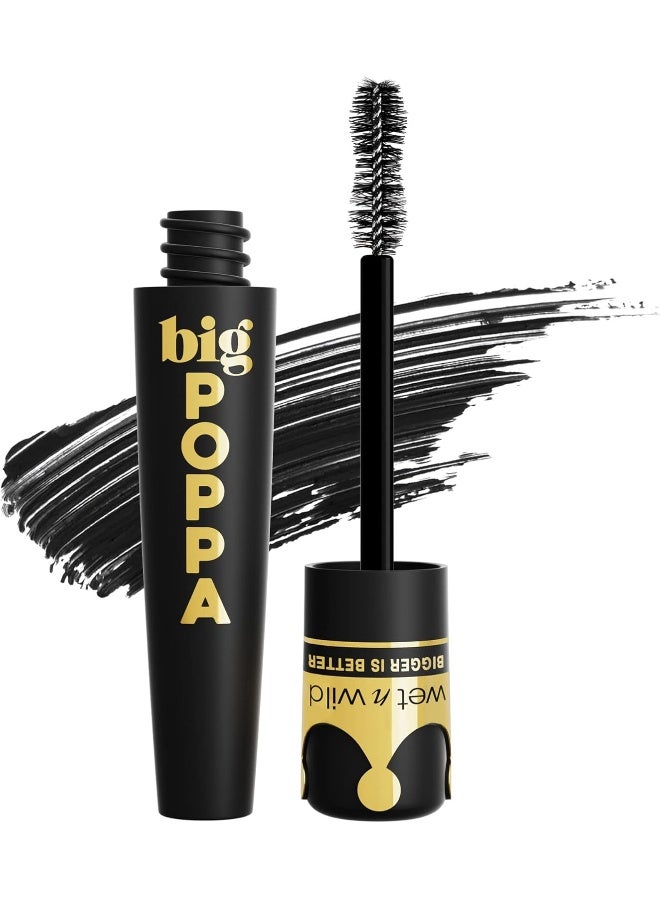 Wet N Wild Big Poppa Mascara - Blackest Black - Image 1