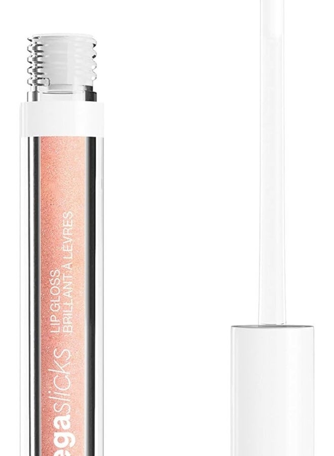 Wet N Wild Mega Slicks Lip Gloss - Pink Champagne Please - Image 1