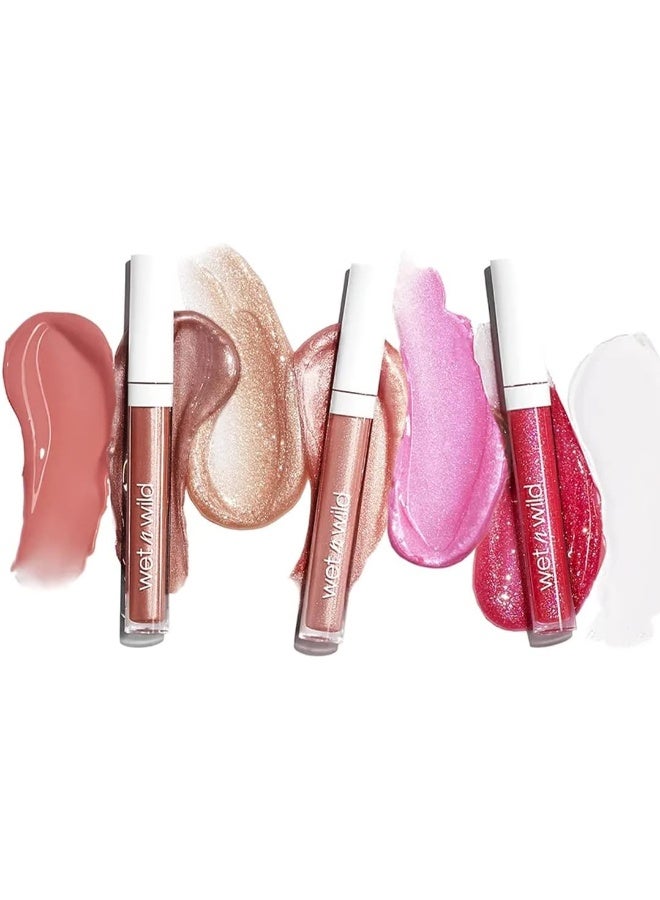 Wet N Wild Mega Slicks Lip Gloss - Pink Champagne Please - Image 5