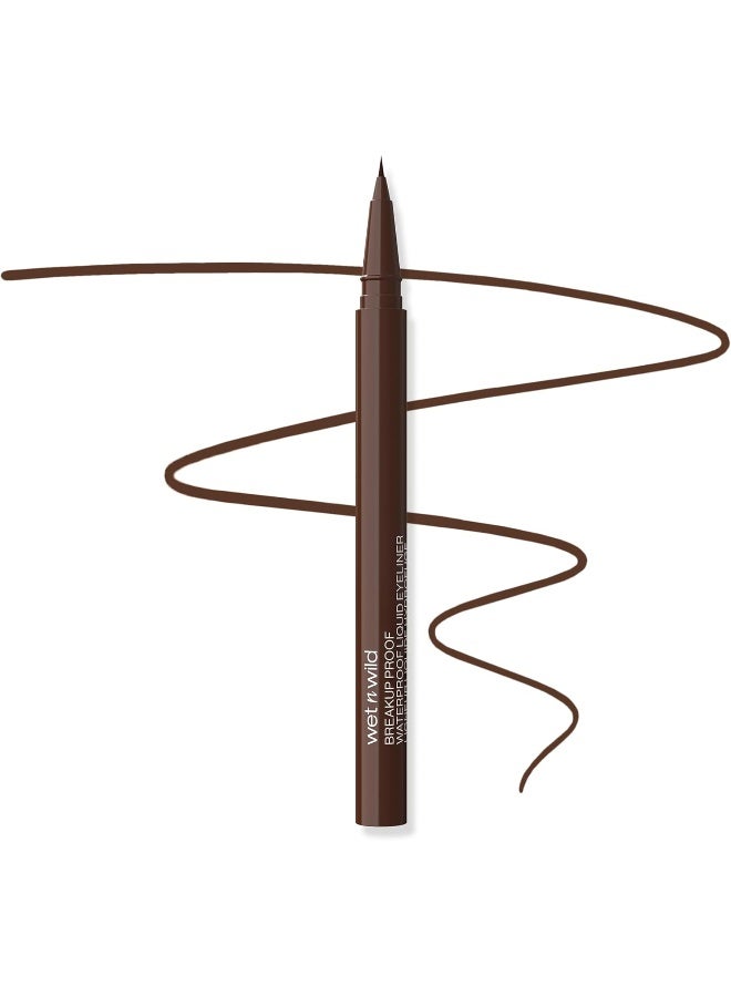 Wet N Wild Breakup Proof Liquid Eyeliner - brown - Image 1