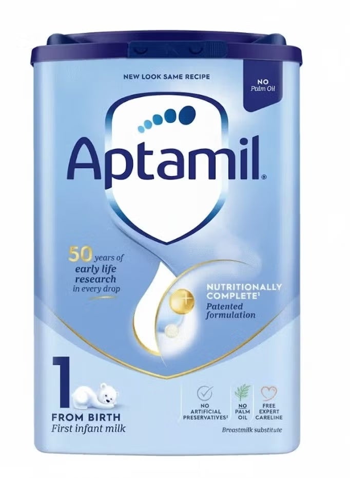 Aptamil Stage 1 From Birth First Infant Milk Powder Baby Formula Natural Natural 800grams Single - Image 1