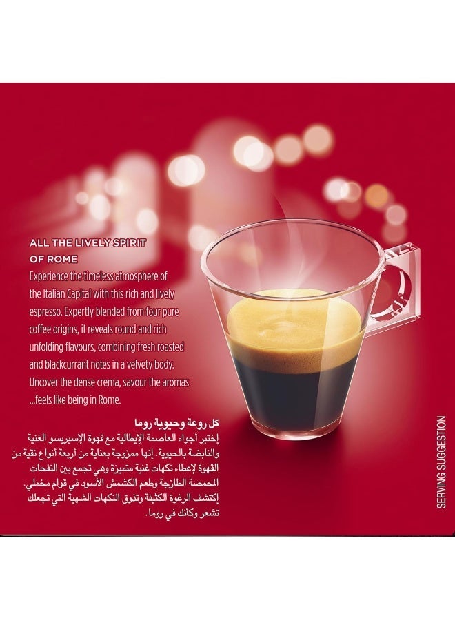 نسكافيه دولتشي غوستو إسبريسو روما 16 كبسولة - Image 4