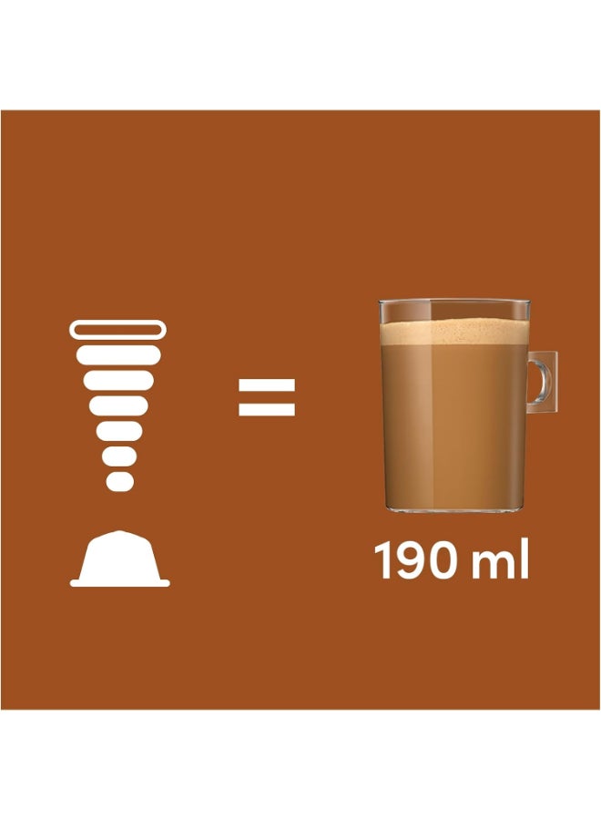 Nescafe Dolce Gusto Cafe Au Lait Decaffeinato 16 Coffee Capsules Unflavoured 160grams Single - Image 4