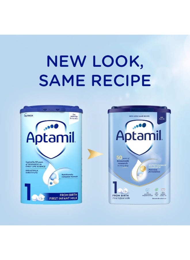 Aptamil Stage 1 From Birth First Infant Milk Powder Baby Formula Natural Natural 4800grams Pack of 6 - Image 4