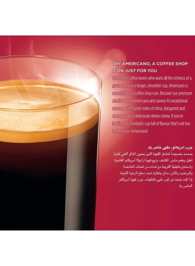 Nescafe Dolce Gusto Americano Decaffeinato 16 Coffee Capsules 128grams Single - Image 4