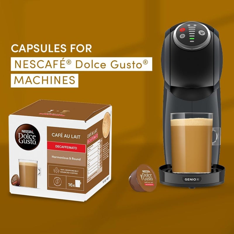 نسكافيه دولتشي غوستو كافيه أو ليه ديسكافيناتو 16 كبسولة قهوة - Image 3
