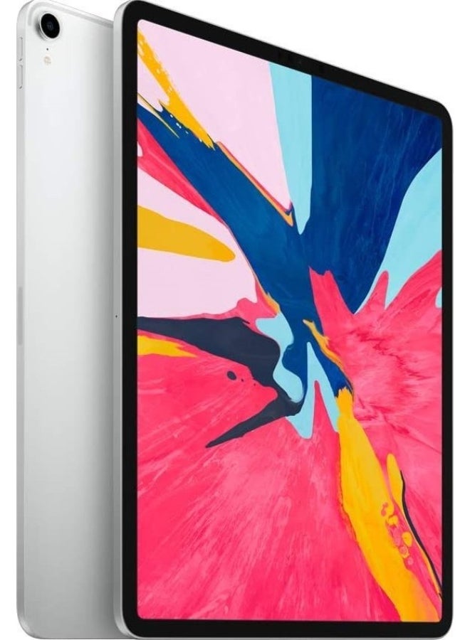 Apple Renewed - iPad Pro 2018 (3rd Gen) 12.9-Inch 64GB WiFi + Cellular Silver - Image 2