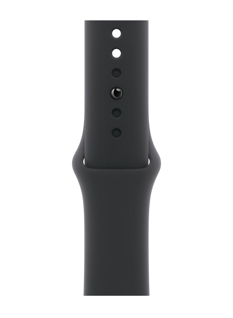 ابل  Renewed - Watch Series 10 GPS 46mm Jet Black Aluminium Case With Black Sport Band - Image 3