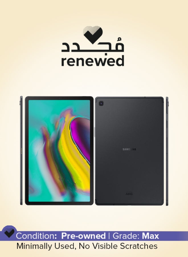 سامسونج مجدد - جهاز Galaxy Tab 10.5 بوصة S5e 64GB LTE أسود - Image 1