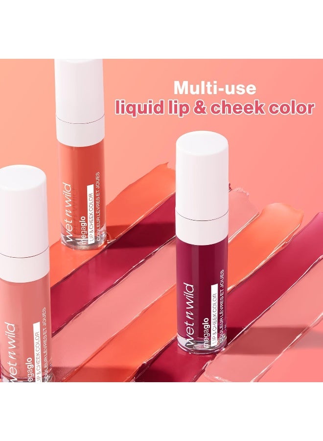 ويت اند وايلد لون الشفاه والخدود ميغا جلو - رومانسية وردية - Image 2