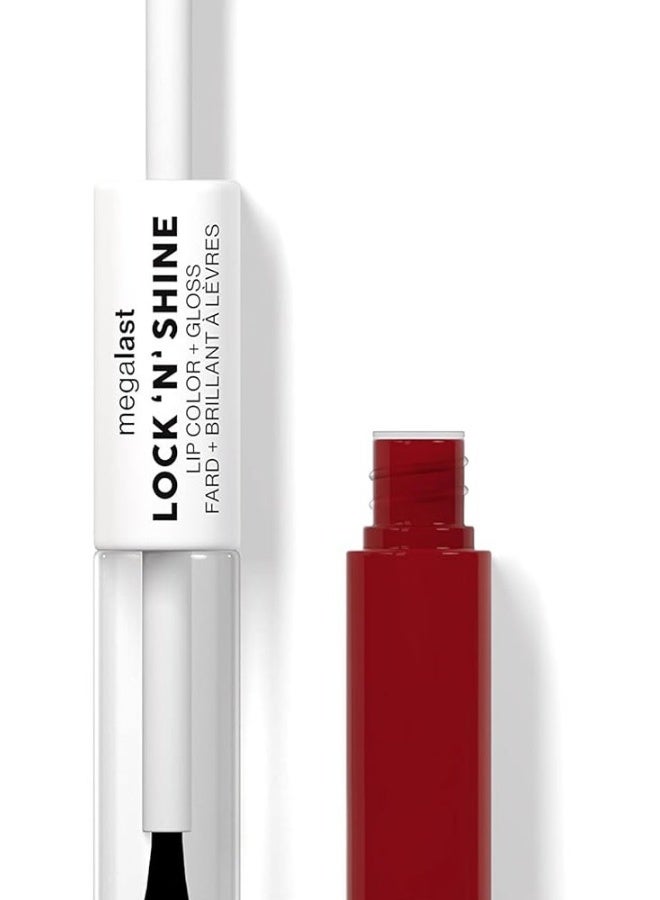 Wet N Wild Megalast Lock n' Shine Lip Color - Red- y- for me - Image 3
