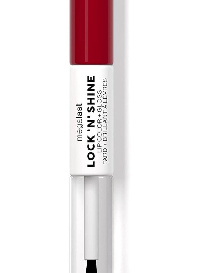 Wet N Wild Megalast Lock n' Shine Lip Color - Red- y- for me - Image 4