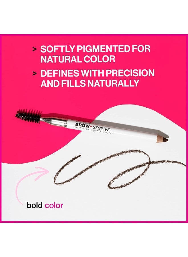 Wet N Wild Brow-Sessive Eyebrow Pencil in Medium Brown - Image 3