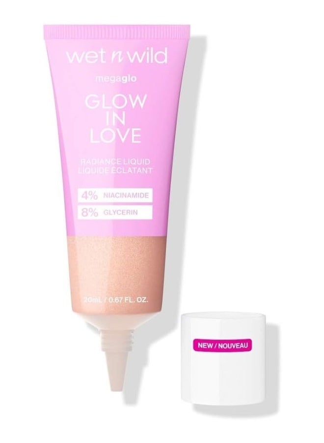 Wet N Wild Mega Glo Glow in Love Liquid Highlighter - Image 3