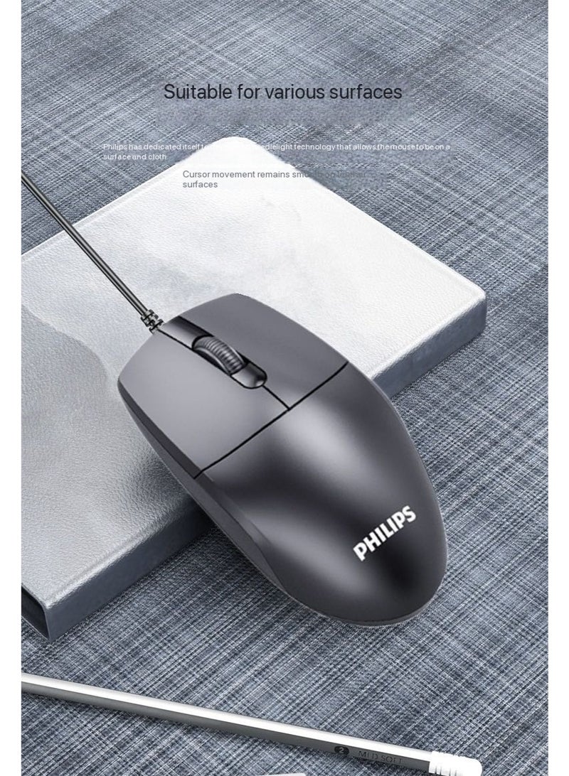 Philips 9307 6-Speed DPI E-Sports Gaming Mouse With RGB Lighting White - Image 5